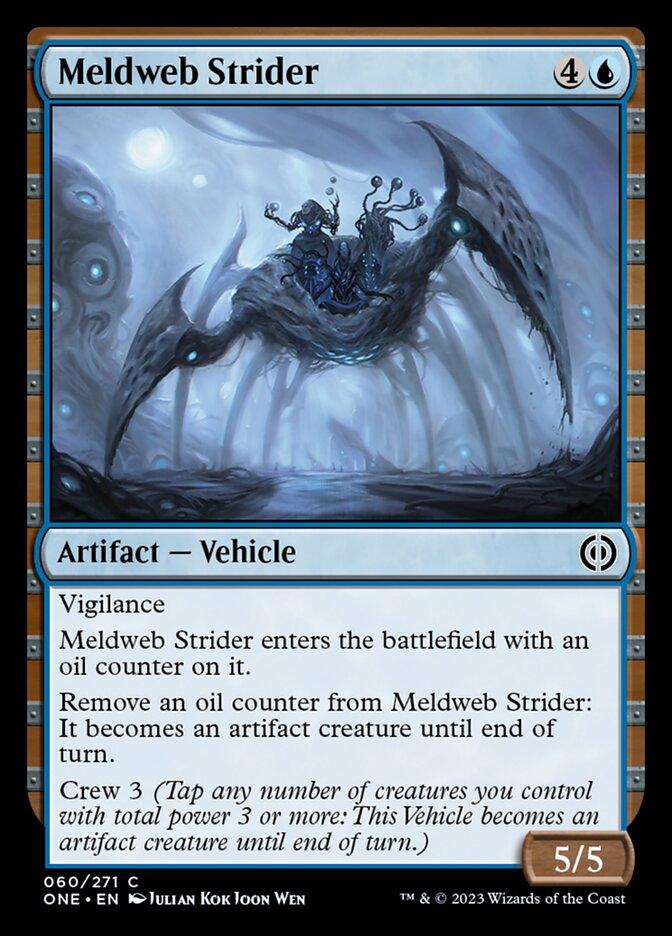 Meldweb Strider [Phyrexia: All Will Be One] MTG Single Magic: The Gathering | Red Claw Gaming