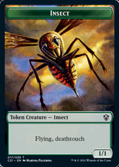 Beast (011) // Insect Double-Sided Token [Commander 2021 Tokens] MTG Single Magic: The Gathering | Red Claw Gaming