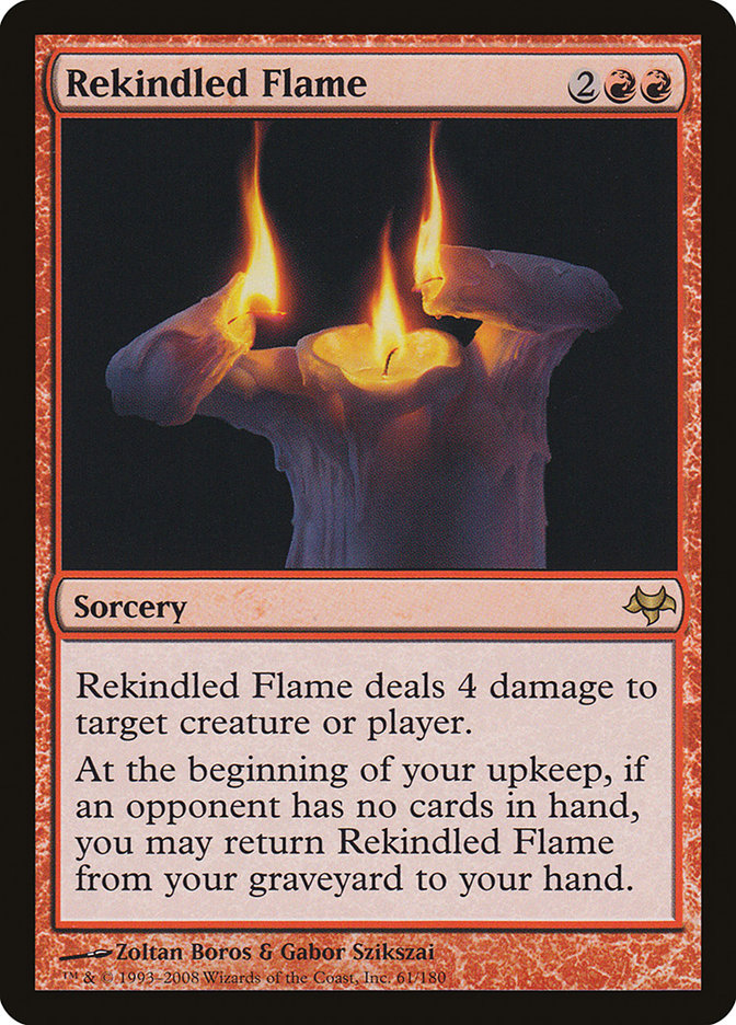 Rekindled Flame [Eventide] MTG Single Magic: The Gathering | Red Claw Gaming