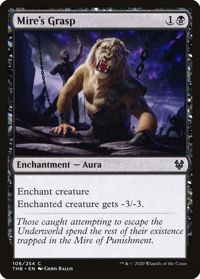 Mire's Grasp [Theros Beyond Death] MTG Single Magic: The Gathering | Red Claw Gaming