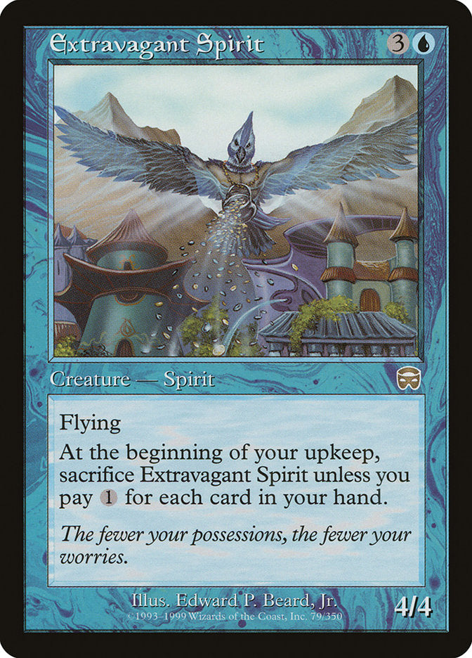Extravagant Spirit [Mercadian Masques] MTG Single Magic: The Gathering | Red Claw Gaming