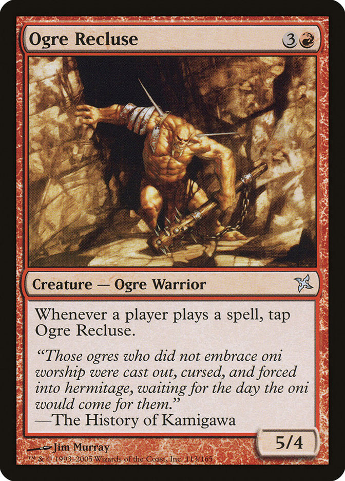 Ogre Recluse [Betrayers of Kamigawa] MTG Single Magic: The Gathering | Red Claw Gaming