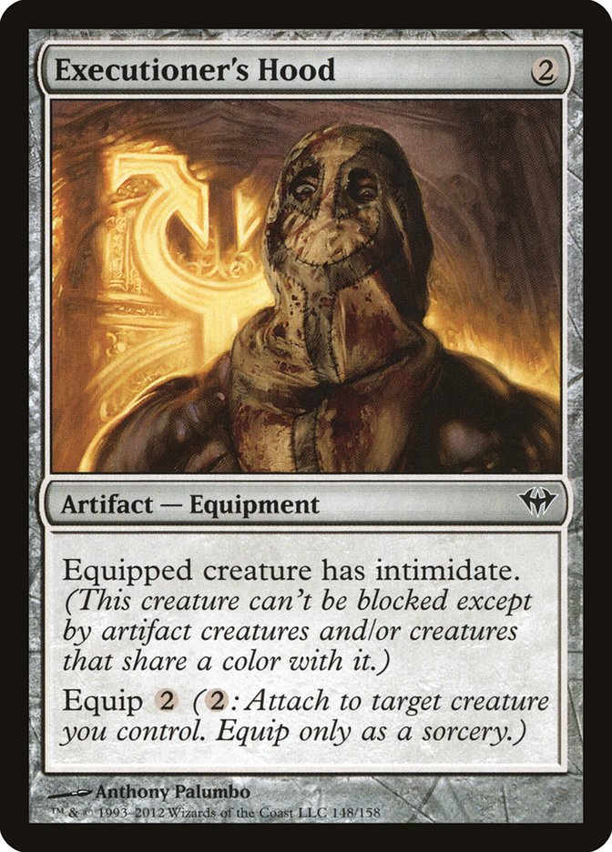 Executioner's Hood [Dark Ascension] MTG Single Magic: The Gathering | Red Claw Gaming