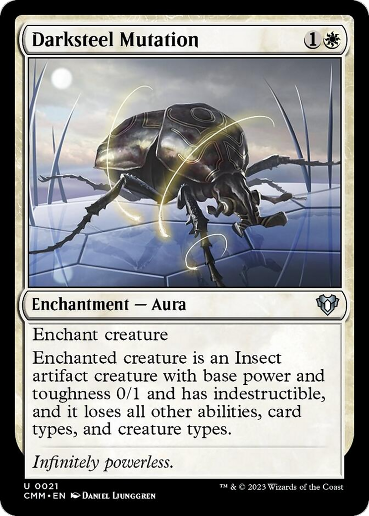 Darksteel Mutation [Commander Masters] MTG Single Magic: The Gathering | Red Claw Gaming