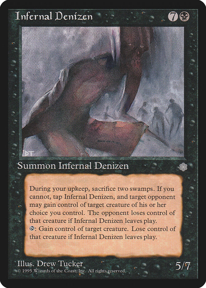 Infernal Denizen [Ice Age] MTG Single Magic: The Gathering | Red Claw Gaming