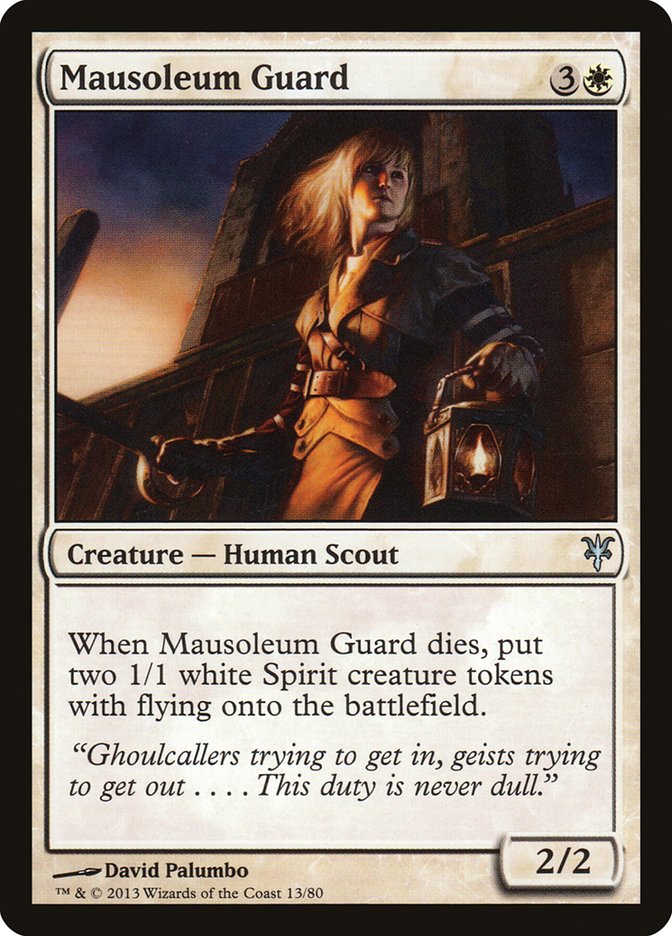 Mausoleum Guard [Duel Decks: Sorin vs. Tibalt] MTG Single Magic: The Gathering    | Red Claw Gaming