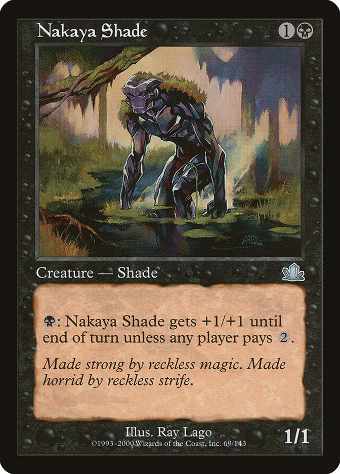 Nakaya Shade [Prophecy] MTG Single Magic: The Gathering | Red Claw Gaming