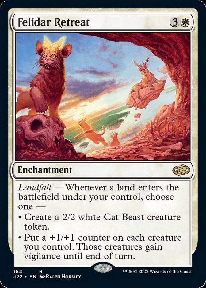 Felidar Retreat [Jumpstart 2022] MTG Single Magic: The Gathering | Red Claw Gaming