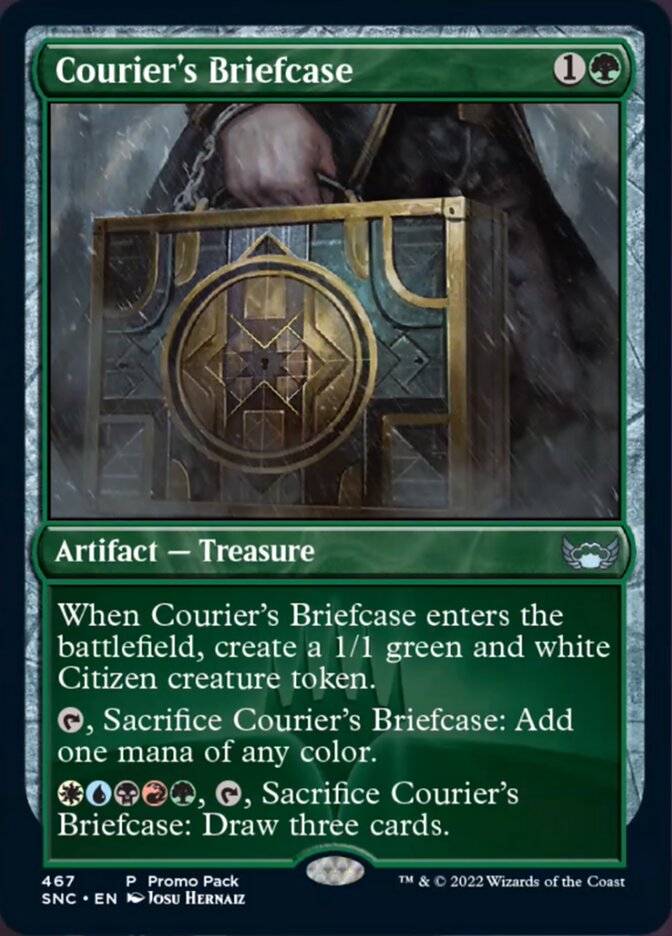 Courier's Briefcase (Promo Pack) [Streets of New Capenna] MTG Single Magic: The Gathering | Red Claw Gaming