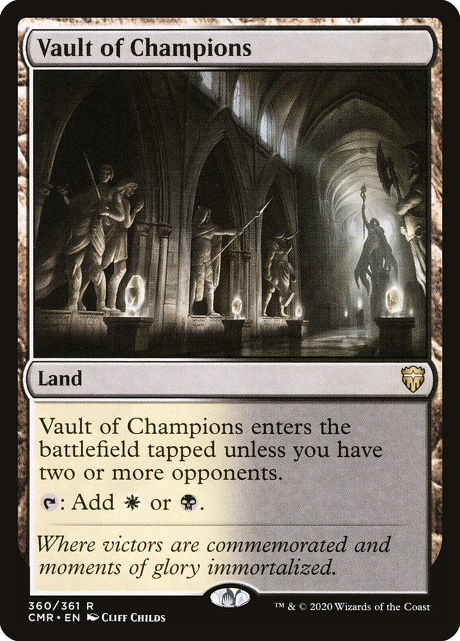 Vault of Champions [Commander Legends] MTG Single Magic: The Gathering | Red Claw Gaming