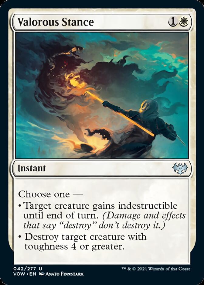Valorous Stance [Innistrad: Crimson Vow] MTG Single Magic: The Gathering | Red Claw Gaming