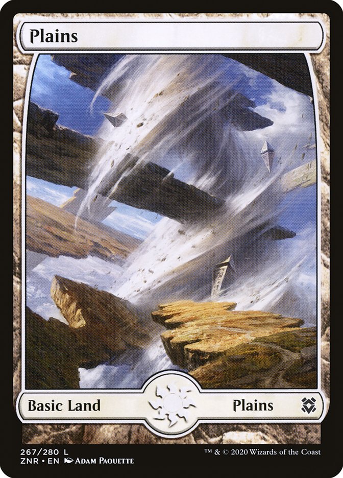 Plains (267) [Zendikar Rising] MTG Single Magic: The Gathering | Red Claw Gaming