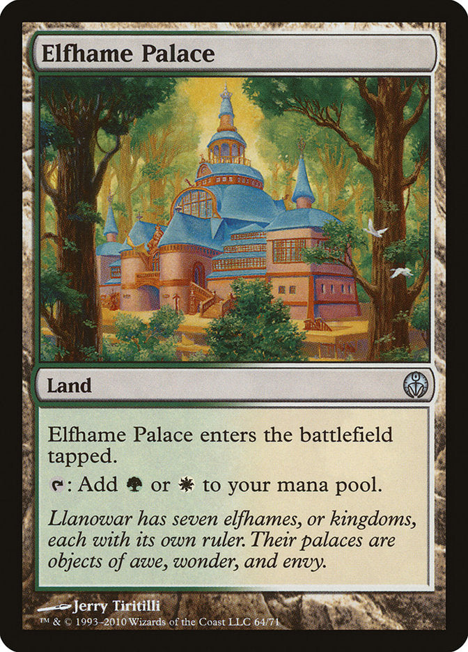 Elfhame Palace [Duel Decks: Phyrexia vs. the Coalition] MTG Single Magic: The Gathering | Red Claw Gaming