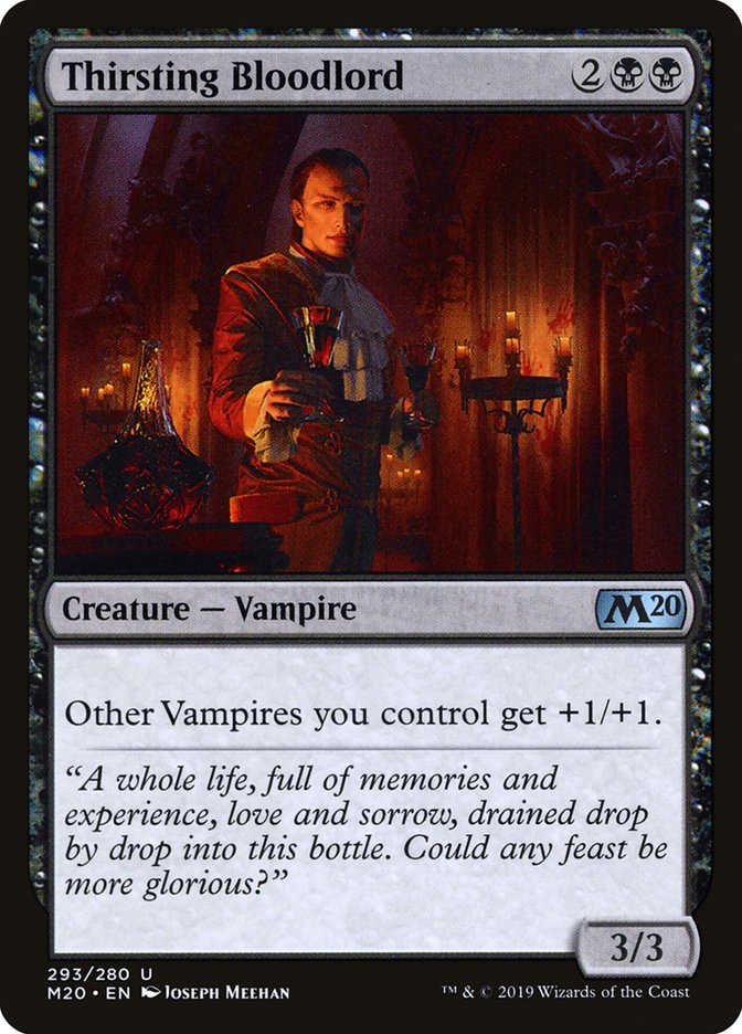 Thirsting Bloodlord [Core Set 2020] MTG Single Magic: The Gathering | Red Claw Gaming