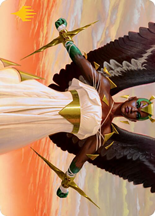 Glorious Enforcer Art Card (Gold-Stamped Signature) [Modern Horizons 2 Art Series] MTG Single Magic: The Gathering    | Red Claw Gaming