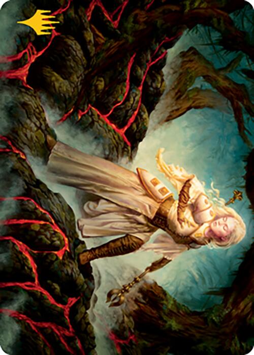Sanctifier en-Vec Art Card (Gold-Stamped Signature) [Modern Horizons 2 Art Series] MTG Single Magic: The Gathering | Red Claw Gaming