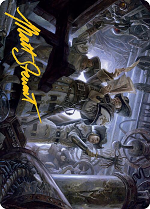 Search the Premises Art Card (Gold-Stamped Signature) [Modern Horizons 2 Art Series] MTG Single Magic: The Gathering    | Red Claw Gaming