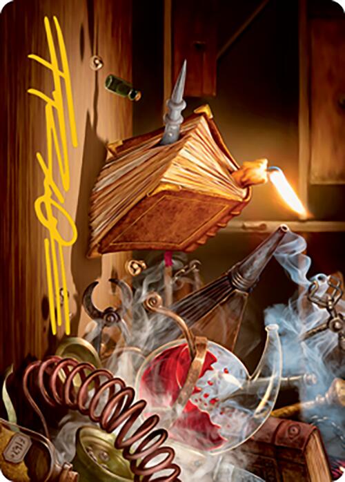 Rise and Shine Art Card (Gold-Stamped Signature) [Modern Horizons 2 Art Series] MTG Single Magic: The Gathering    | Red Claw Gaming