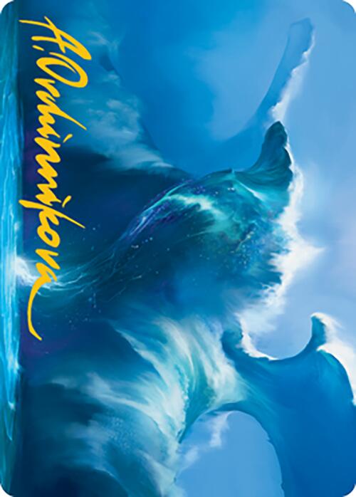 Subtlety Art Card (Gold-Stamped Signature) [Modern Horizons 2 Art Series] MTG Single Magic: The Gathering    | Red Claw Gaming