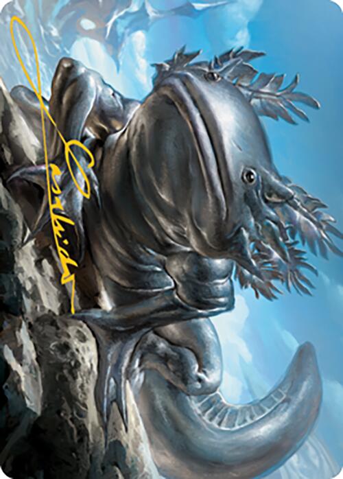 Sojourner's Companion Art Card (Gold-Stamped Signature) [Modern Horizons 2 Art Series] MTG Single Magic: The Gathering | Red Claw Gaming