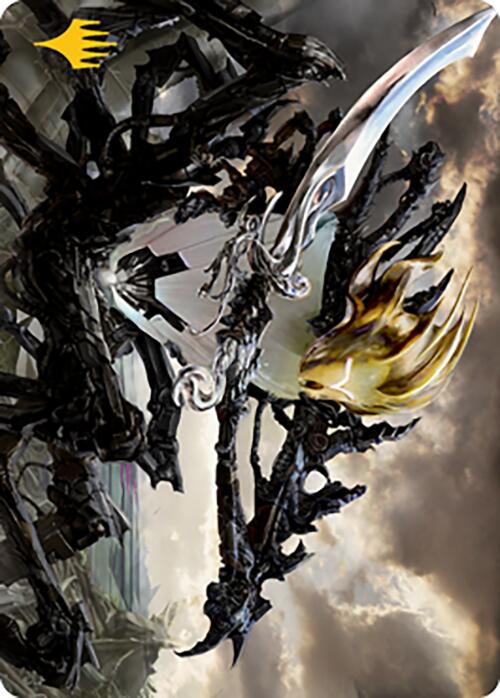 Kaldra Compleat Art Card (Gold-Stamped Signature) [Modern Horizons 2 Art Series] MTG Single Magic: The Gathering    | Red Claw Gaming