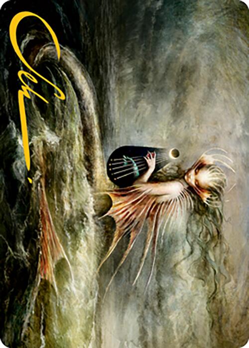 Svyelun of Sea and Sky Art Card (25) (Gold-Stamped Signature) [Modern Horizons 2 Art Series] MTG Single Magic: The Gathering | Red Claw Gaming
