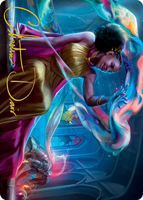 Radiant Epicure Art Card (Gold-Stamped Signature) [Modern Horizons 2 Art Series] MTG Single Magic: The Gathering    | Red Claw Gaming