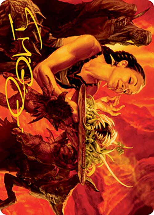 Chef's Kiss Art Card (Gold-Stamped Signature) [Modern Horizons 2 Art Series] MTG Single Magic: The Gathering    | Red Claw Gaming