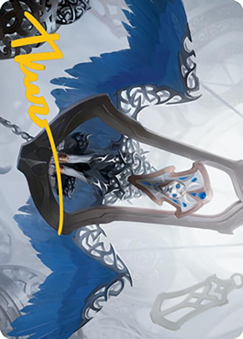 Ethersworn Sphinx Art Card (Gold-Stamped Signature) [Modern Horizons 2 Art Series] MTG Single Magic: The Gathering    | Red Claw Gaming