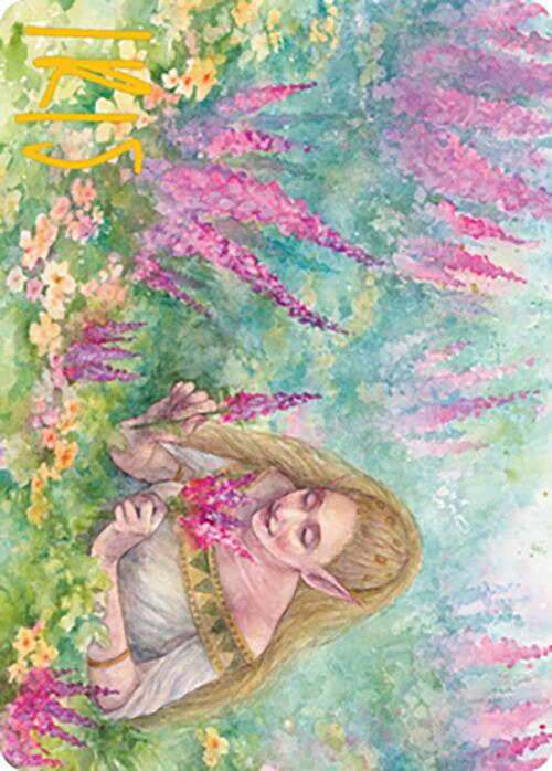 Abundant Harvest Art Card (Gold-Stamped Signature) [Modern Horizons 2 Art Series] MTG Single Magic: The Gathering    | Red Claw Gaming