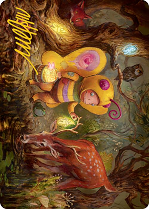 Glimmer Bairn Art Card (Gold-Stamped Signature) [Modern Horizons 2 Art Series] MTG Single Magic: The Gathering | Red Claw Gaming