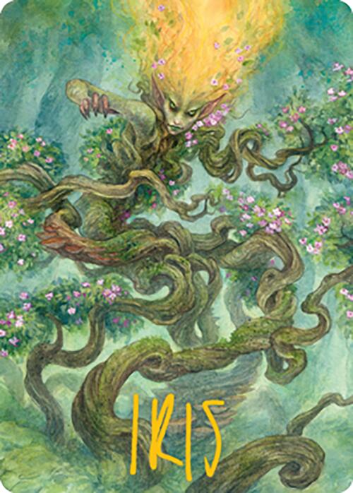 Titania, Protector of Argoth Art Card (Gold-Stamped Signature) [Modern Horizons 2 Art Series] MTG Single Magic: The Gathering    | Red Claw Gaming