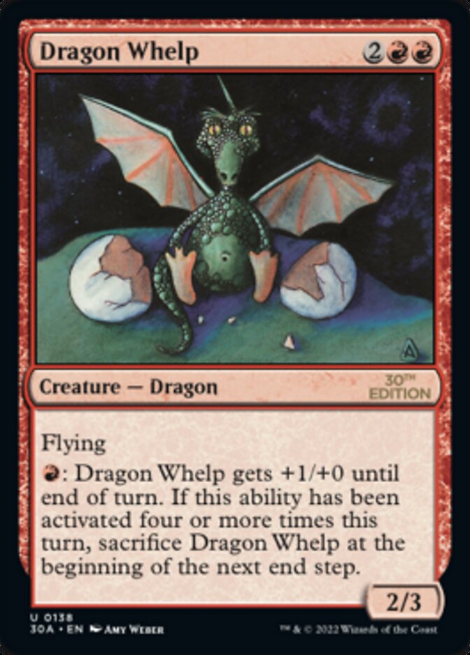 Dragon Whelp [30th Anniversary Edition] MTG Single Magic: The Gathering | Red Claw Gaming