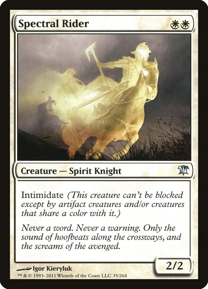 Spectral Rider [Innistrad] MTG Single Magic: The Gathering | Red Claw Gaming