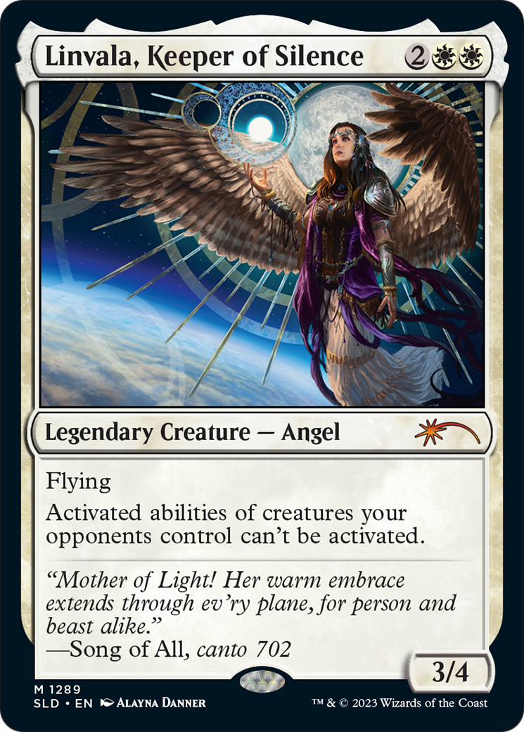 Linvala, Keeper of Silence [Secret Lair Drop Series] MTG Single Magic: The Gathering | Red Claw Gaming