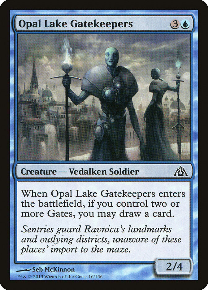 Opal Lake Gatekeepers [Dragon's Maze] MTG Single Magic: The Gathering | Red Claw Gaming
