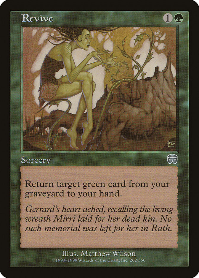 Revive [Mercadian Masques] MTG Single Magic: The Gathering | Red Claw Gaming