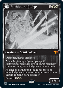 Faithbound Judge // Sinner's Judgment [Innistrad: Double Feature] MTG Single Magic: The Gathering | Red Claw Gaming