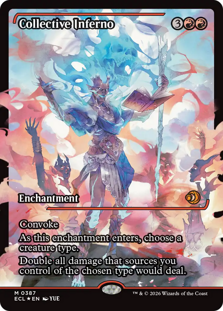 Collective Inferno (Showcase) [Lorwyn Eclipsed] MTG Single Magic: The Gathering | Red Claw Gaming
