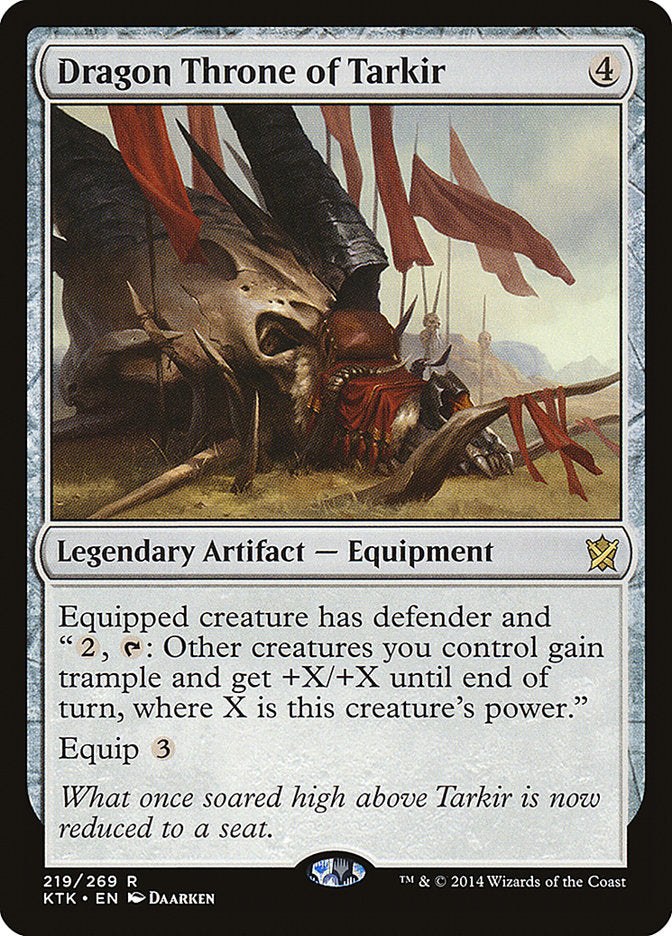Dragon Throne of Tarkir [Khans of Tarkir] MTG Single Magic: The Gathering | Red Claw Gaming