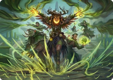 Witherbloom Command Art Card [Strixhaven: School of Mages Art Series] MTG Single Magic: The Gathering | Red Claw Gaming