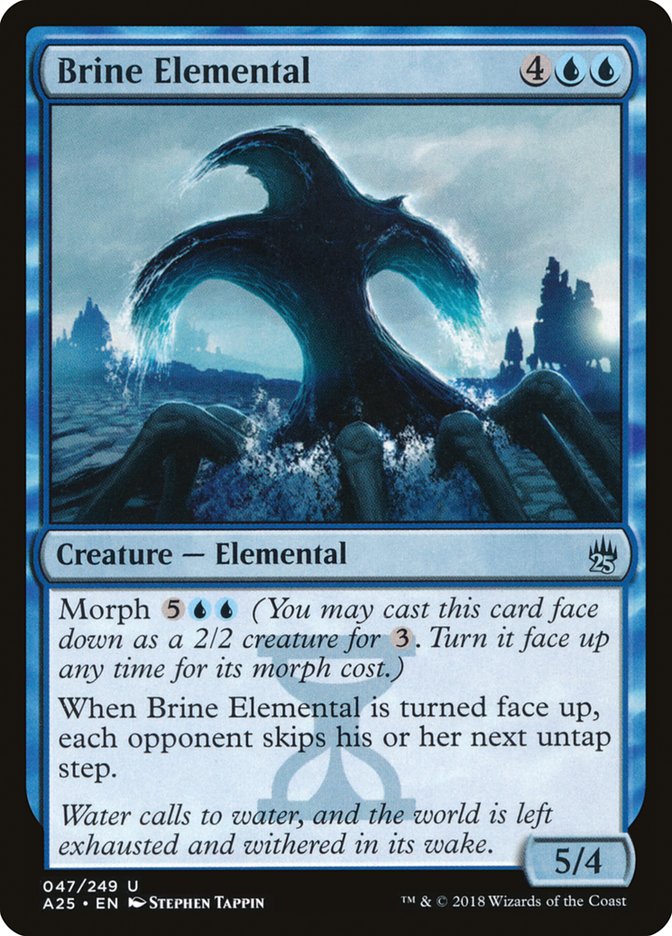 Brine Elemental [Masters 25] MTG Single Magic: The Gathering | Red Claw Gaming