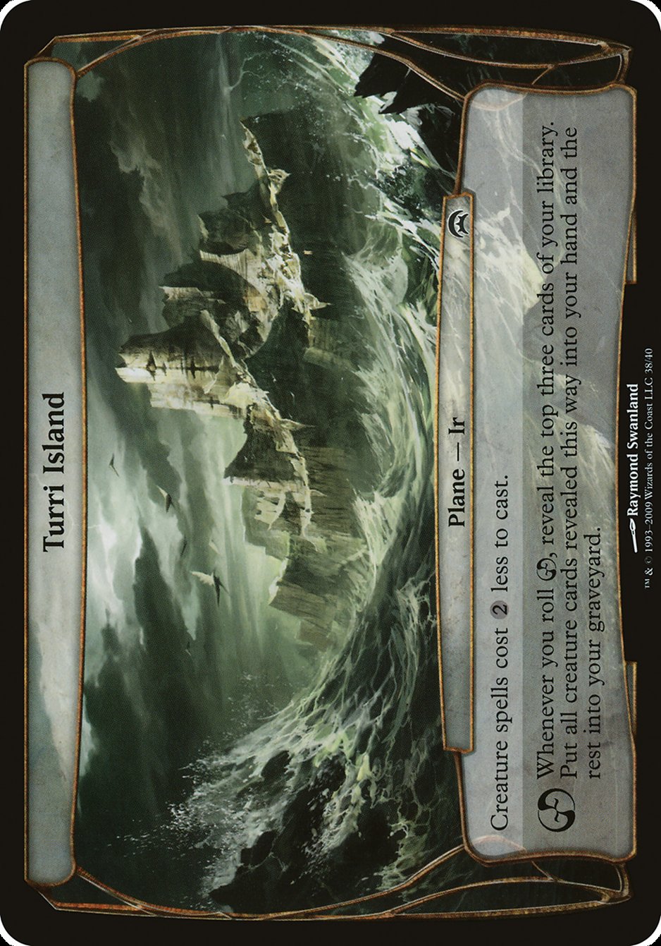 Turri Island (Planes) [Planechase Planes] MTG Single Magic: The Gathering | Red Claw Gaming