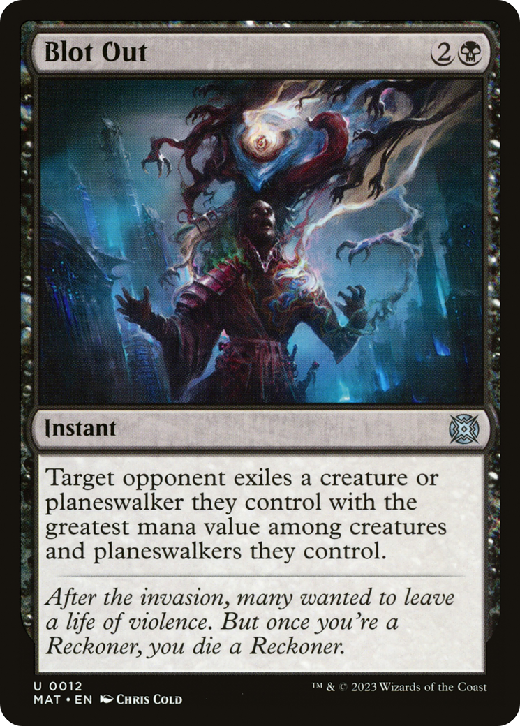 Blot Out [March of the Machine: The Aftermath] MTG Single Magic: The Gathering | Red Claw Gaming