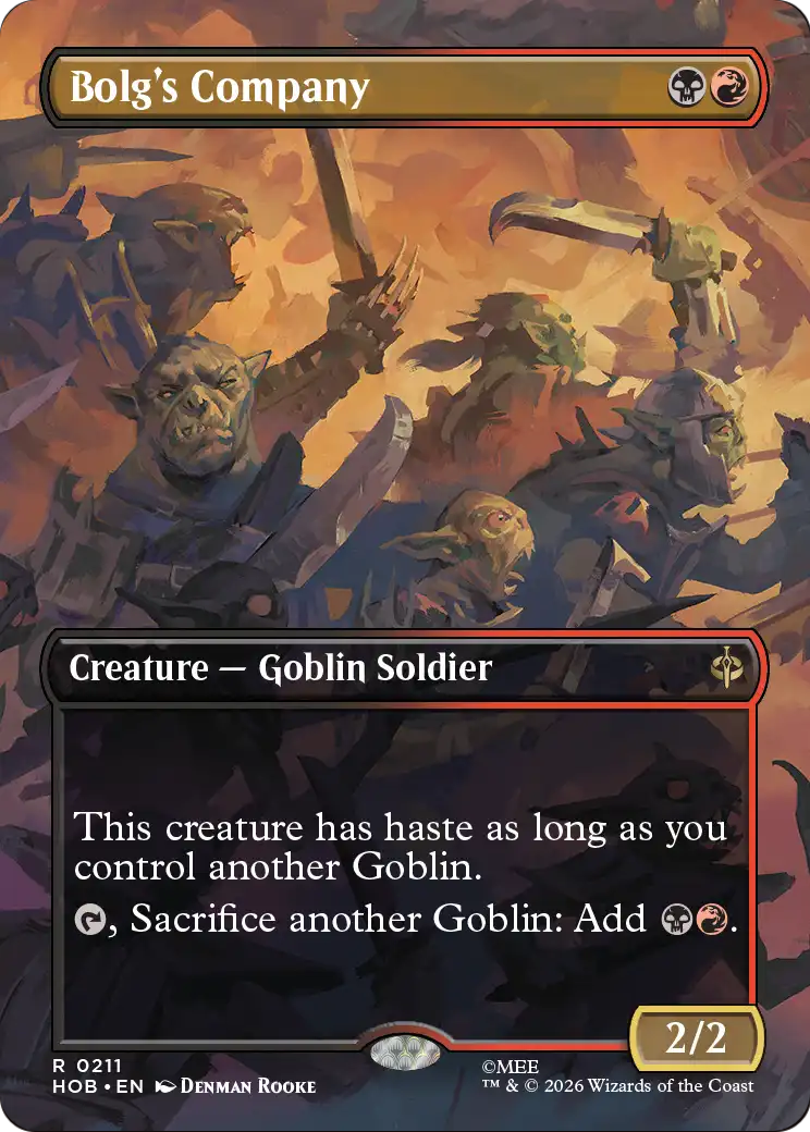 Bolg's Company (Borderless) [The Hobbit] | Red Claw Gaming