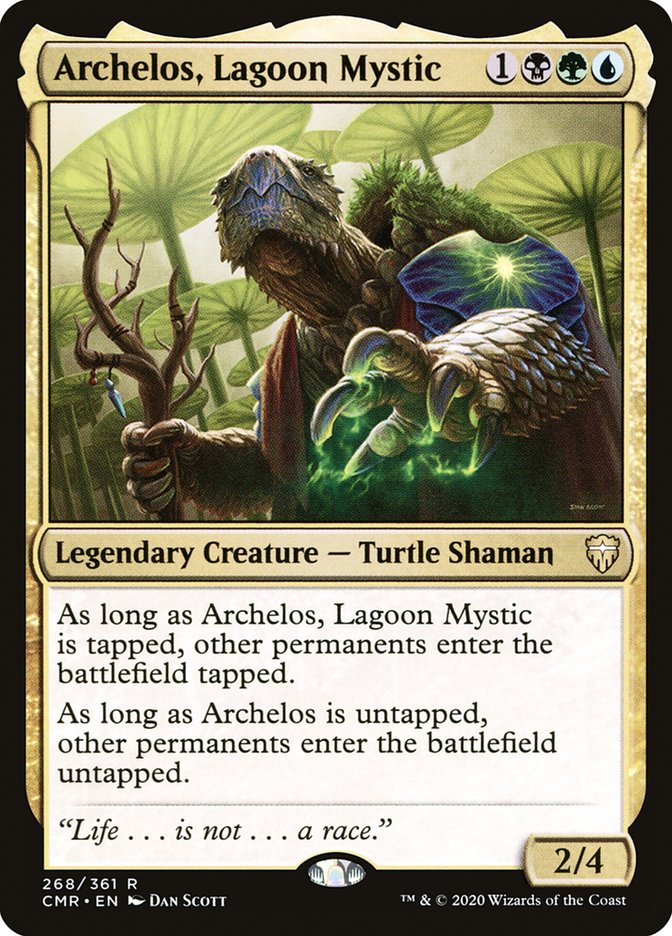 Archelos, Lagoon Mystic [Commander Legends] MTG Single Magic: The Gathering | Red Claw Gaming
