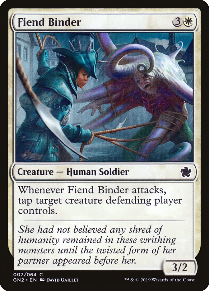 Fiend Binder [Game Night 2019] MTG Single Magic: The Gathering | Red Claw Gaming