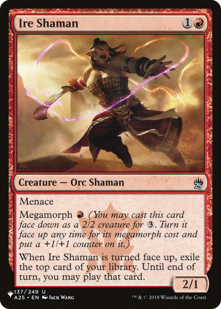 Ire Shaman [The List] MTG Single Magic: The Gathering | Red Claw Gaming