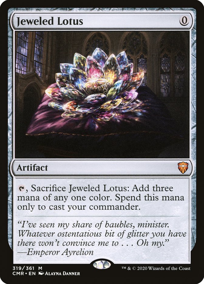 Jeweled Lotus [Commander Legends] MTG Single Magic: The Gathering | Red Claw Gaming