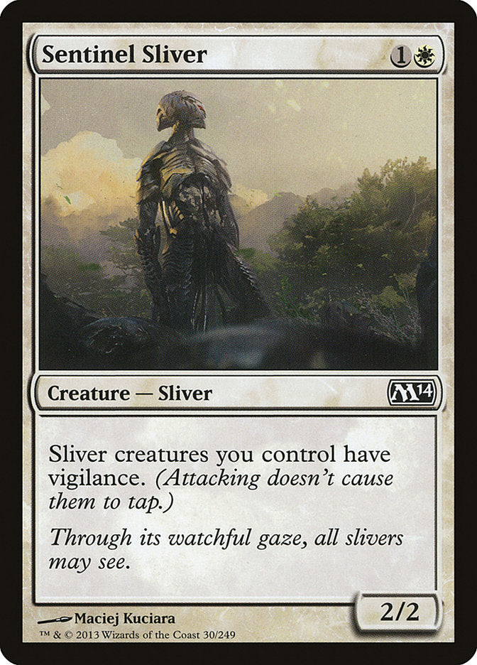Sentinel Sliver [Magic 2014] MTG Single Magic: The Gathering | Red Claw Gaming